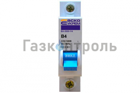 Выключатель УКРЕМ ВА-2000 1р 4А АсКо фото 1